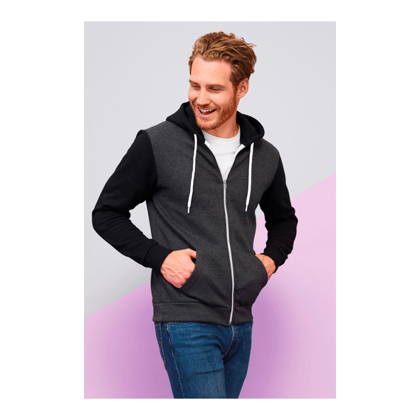 SOL'S | Unisex-Kapuzenjacke mit Reißverschluss und Kordelzug